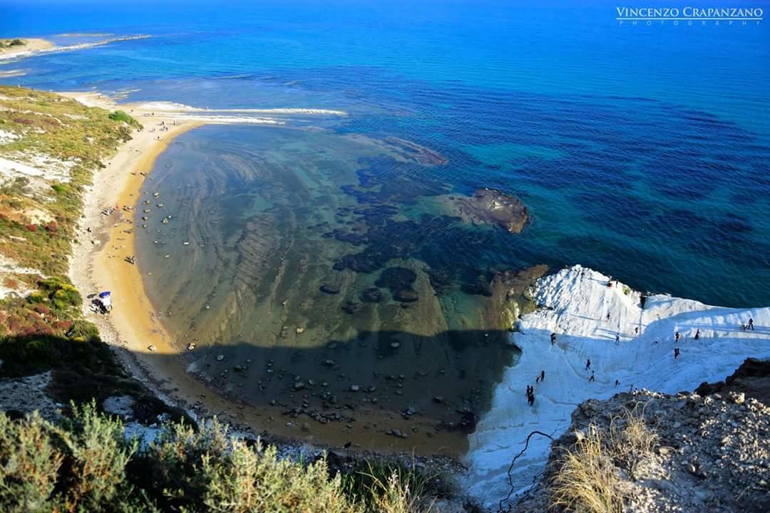 Anemone Della Scala Dei Turchi Apartment เรอัลมอนเต ภายนอก รูปภาพ